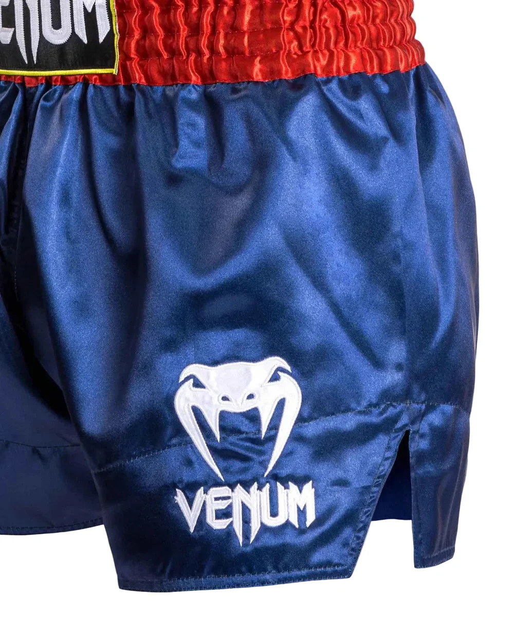 Venum Kickboksshort Classic Blauw/Rood/Wit - Image 6