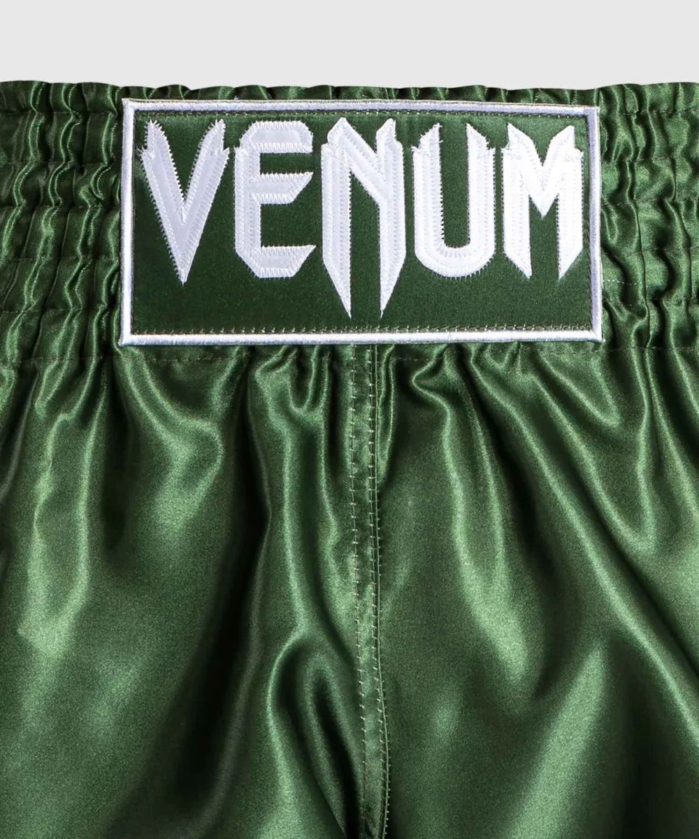 Venum Kickboksshort Classic Khaki/Wit - Image 5