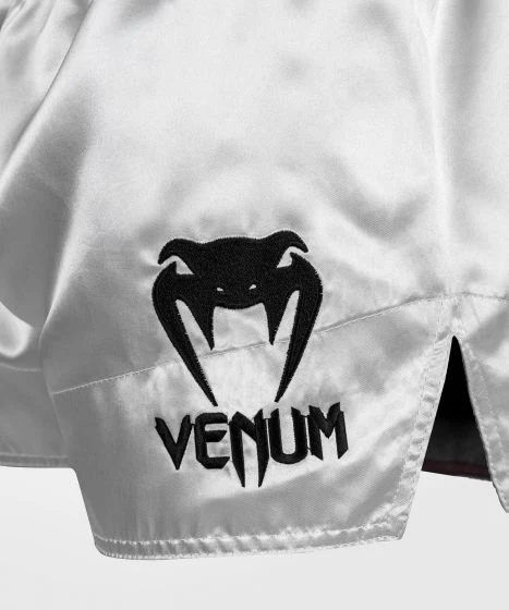 Venum Kickboksshort Classic Zilver/Zwart - Image 4