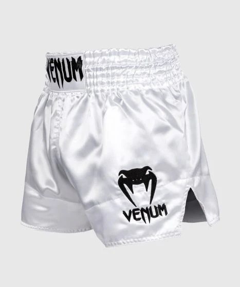 Venum Kickboksshort Classic Wit/Zwart - Image 2