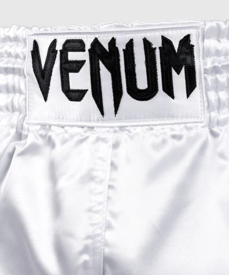 Venum Kickboksshort Classic Wit/Zwart - Image 4