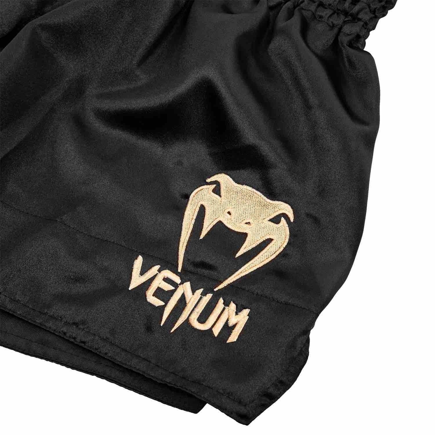 Venum Kickboksshort Classic Zwart/Goud - Image 4