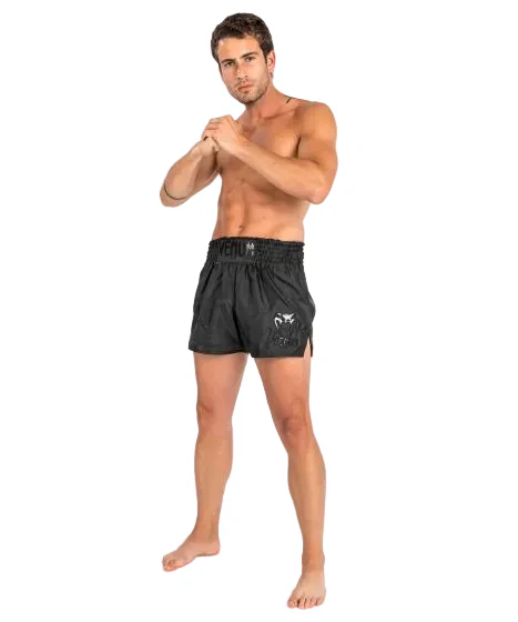Venum Kickboksshort Classic Zwart/Zwart - Image 3