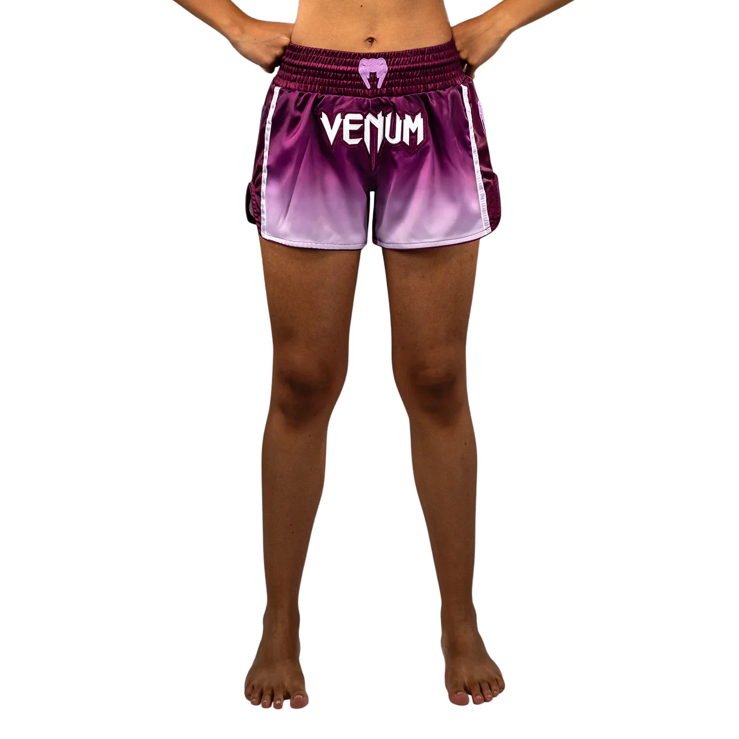 Venum Kickboksshort Woman Iris Plum/White