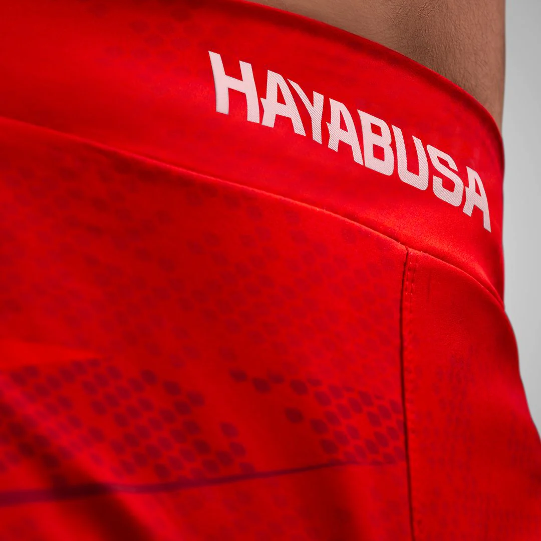 Hayabusa Kickboksshort Arrow Rood - Image 4