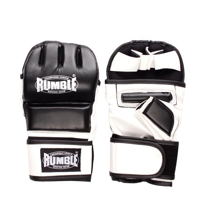 KickFun Handschoenen Rumble PU 2.0 Zwart/Wit