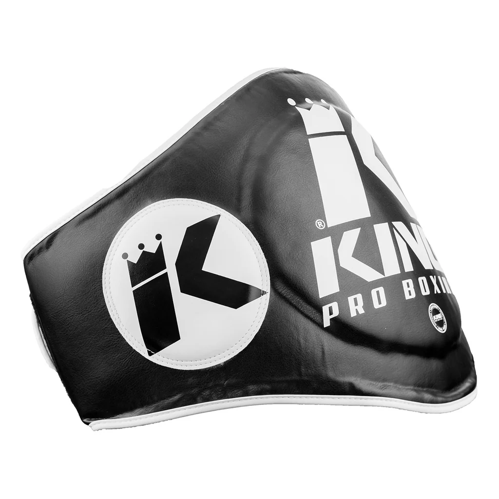 King Pro Boxing Belly Belt KPB BP Zwart/Wit - Image 2
