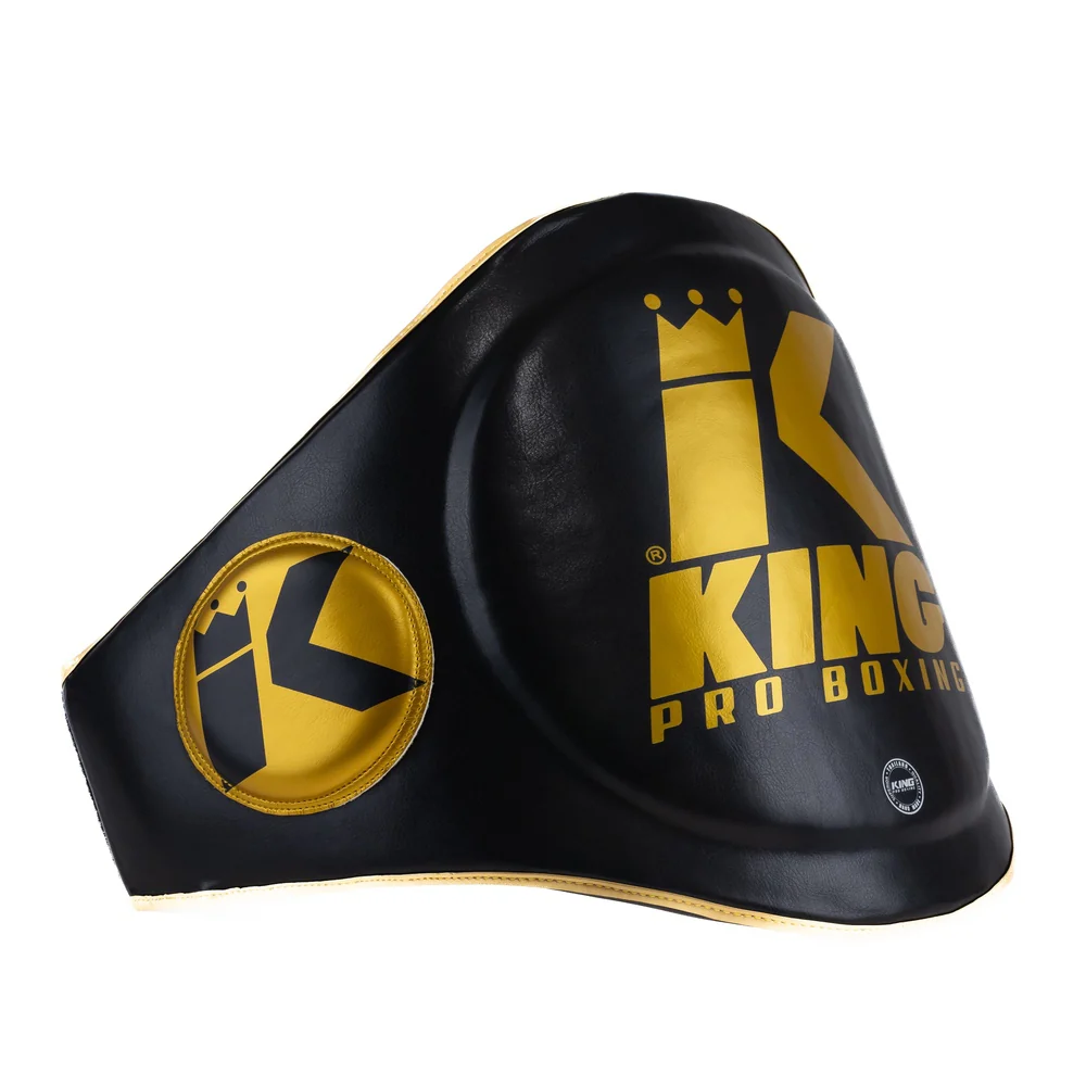 King Pro Boxing Belly Belt KPB BP Zwart/Goud - Image 2