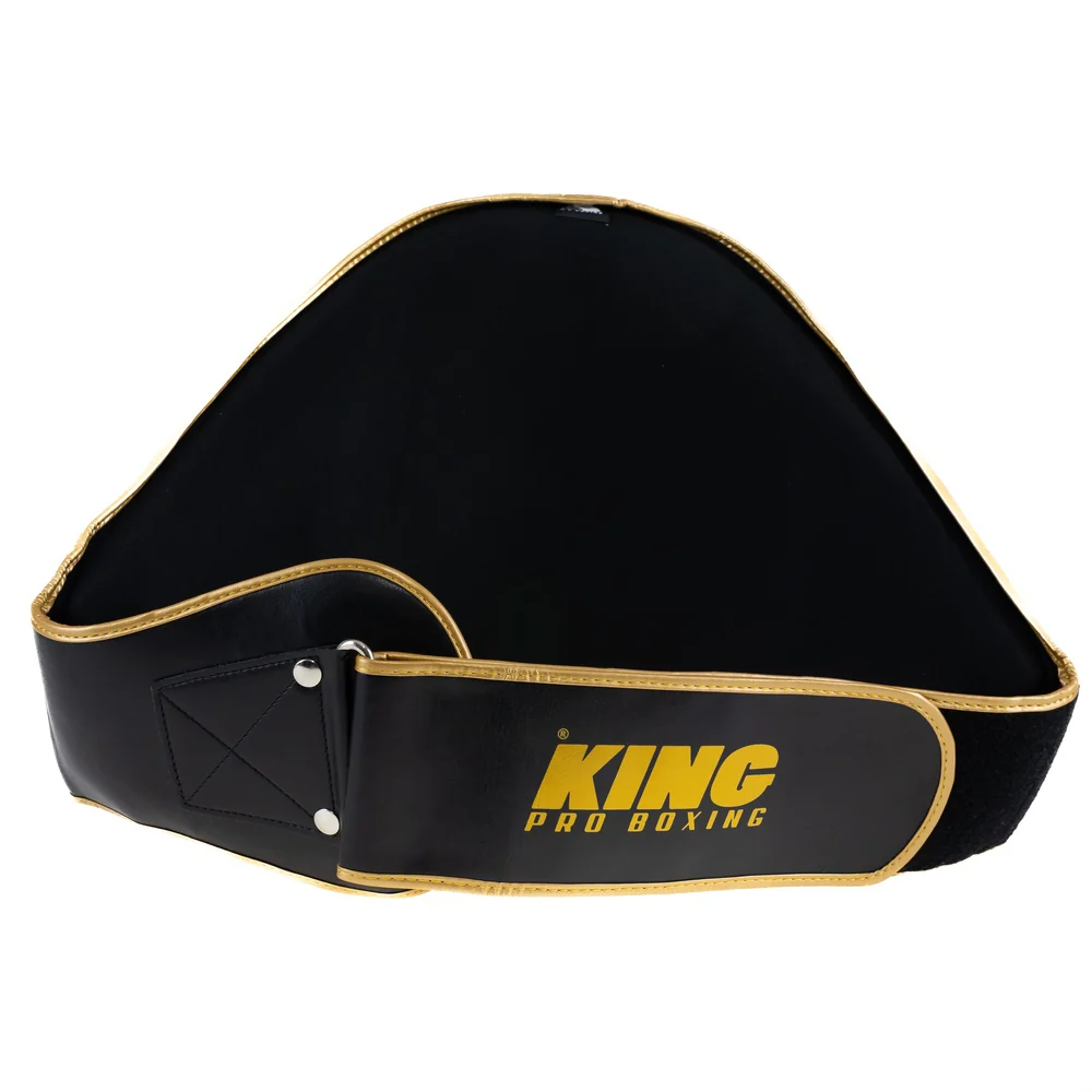 King Pro Boxing Belly Belt KPB BP Zwart/Goud - Image 3