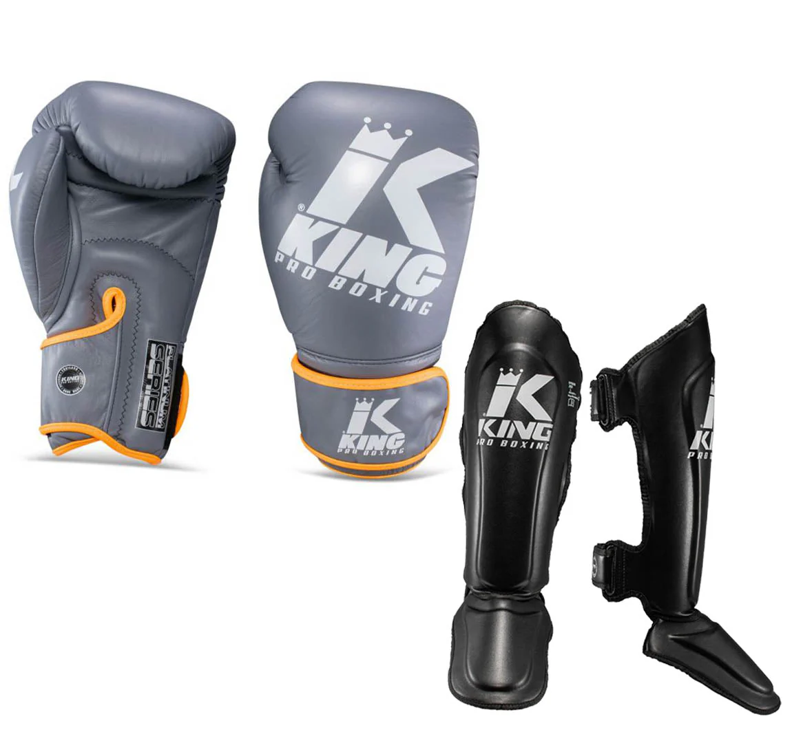King Pro Boxing Kickboks Set Platinum 6 + SGL 7