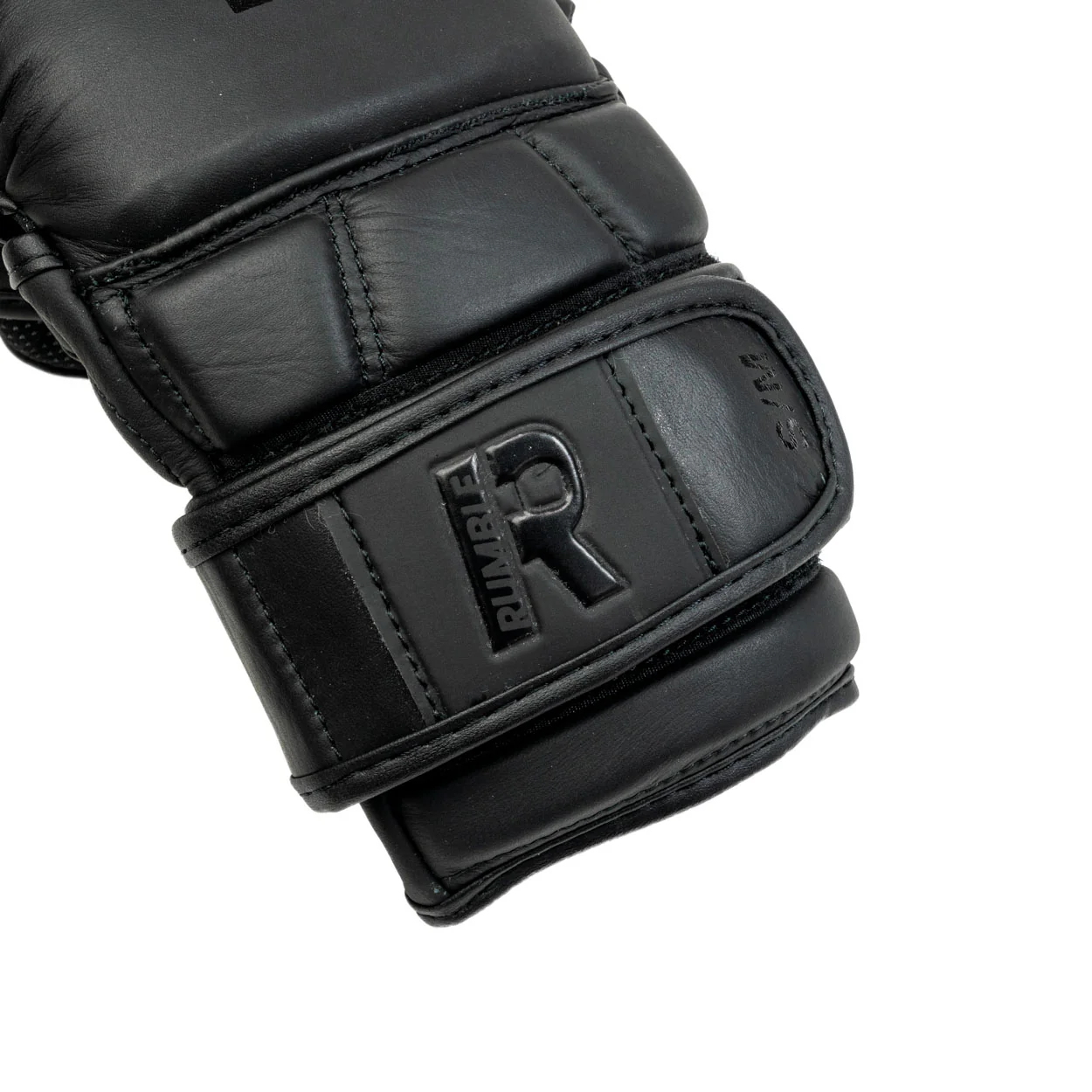 Rumble MMA Handschoenen Leer Undefeated Zwart/Zwart - Image 3