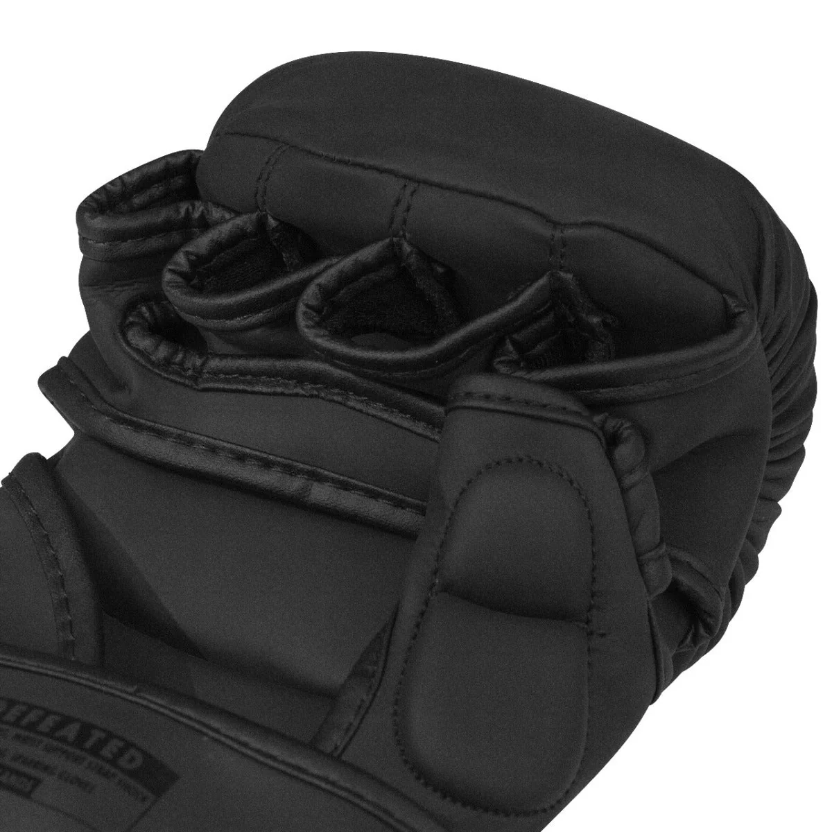 Rumble MMA Handschoenen Leer Undefeated Zwart/Zwart - Image 6