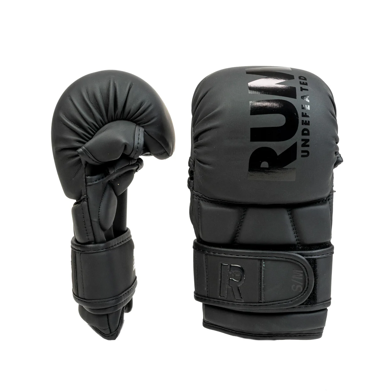 Rumble MMA Handschoenen PU Undefeated Zwart/Zwart - Image 2