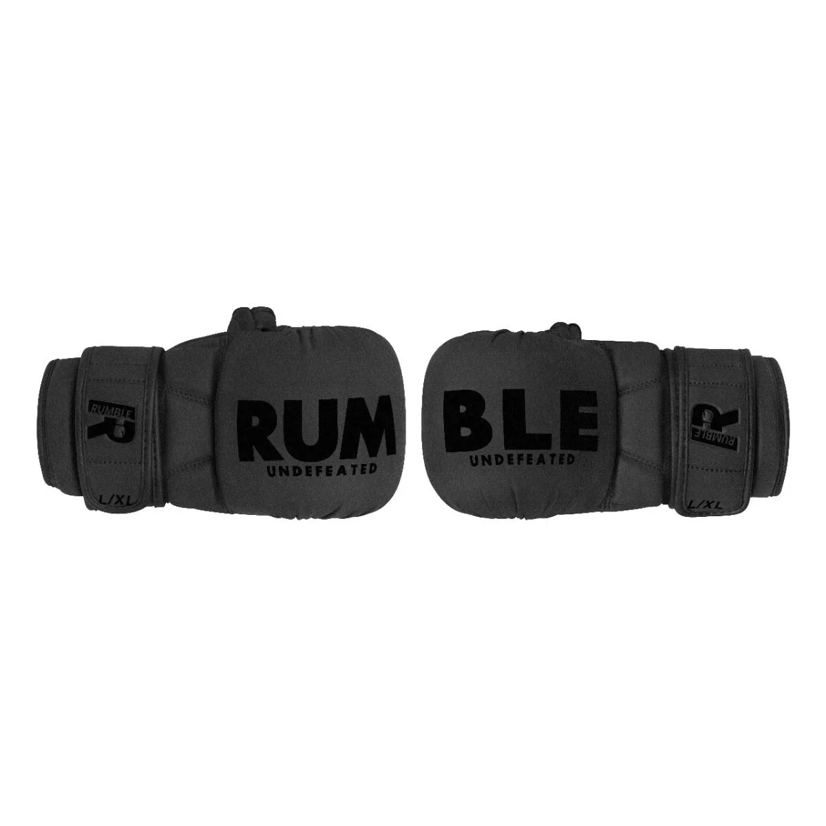 Rumble MMA Handschoenen PU Undefeated Zwart/Zwart - Image 5