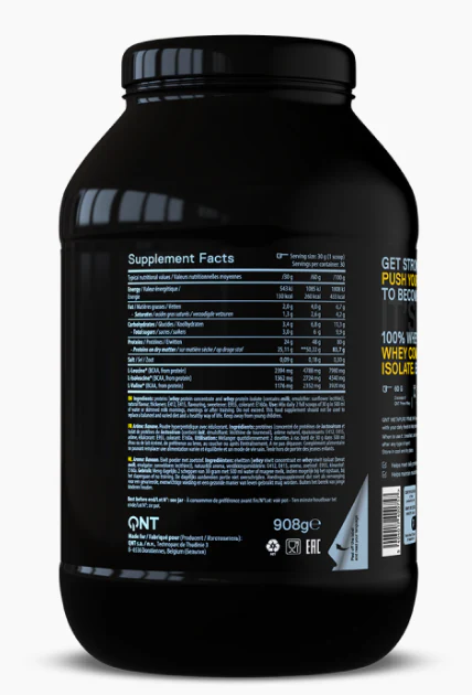 QNT Prime Whey 100% 908 gram Banaan - Image 3
