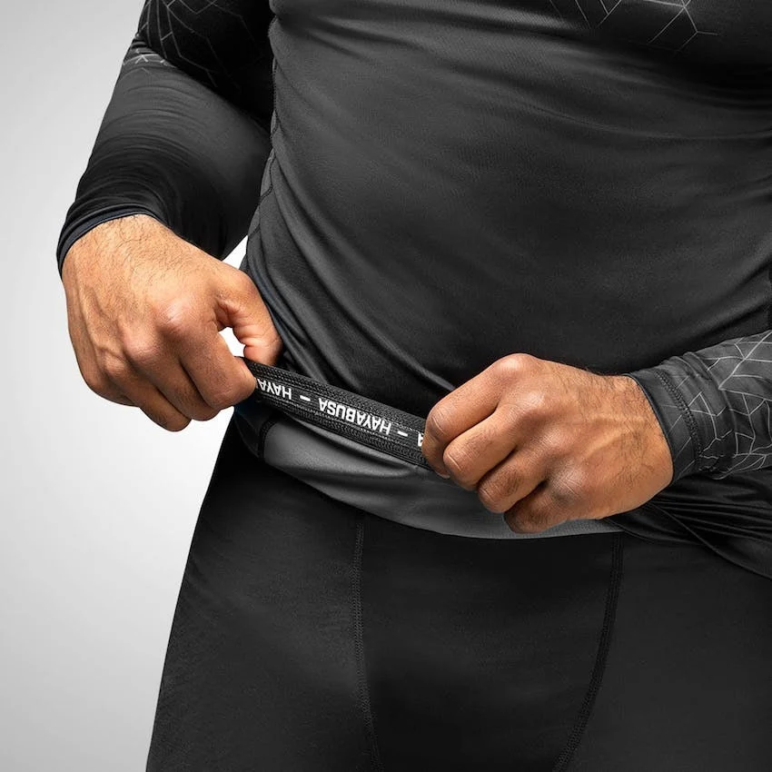 Hayabusa Rashguard Geo Long Sleeve Grijs - Image 4