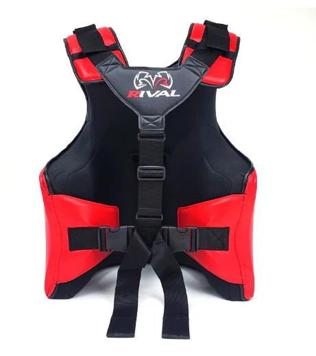 Rival Body Protector Zwart/Rood - Image 3