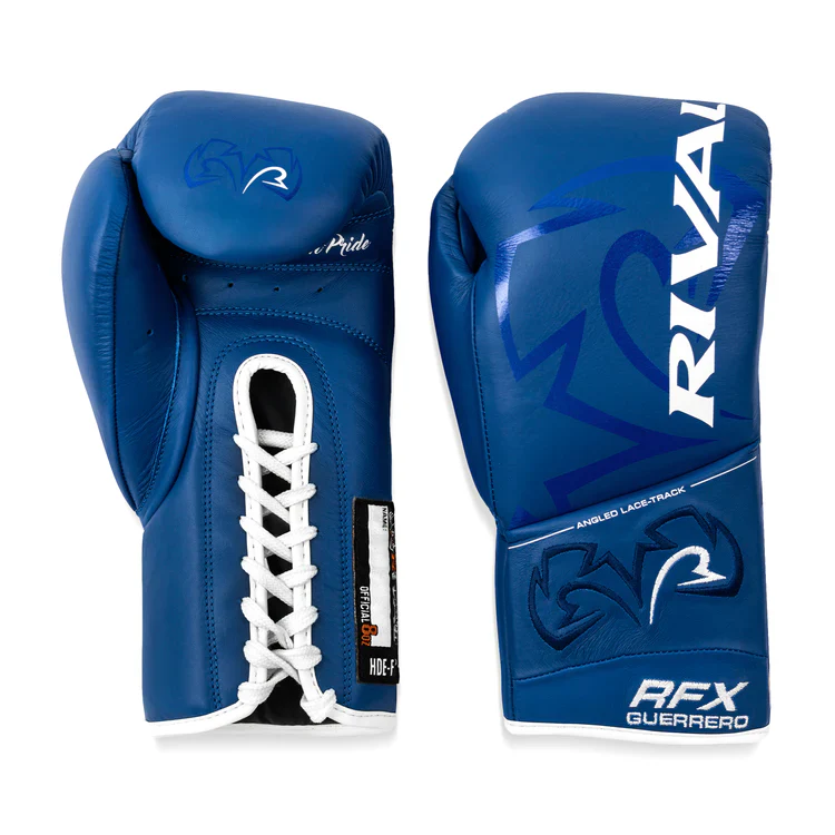Rival Bokshandschoenen RFX-Guerrero Pro Fight Gloves HDE-F Blauw - Image 2