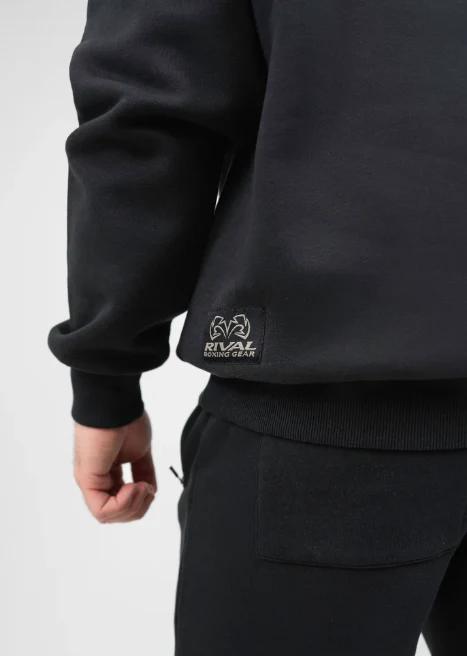 Rival Sweater Oversized Zwart - Image 4