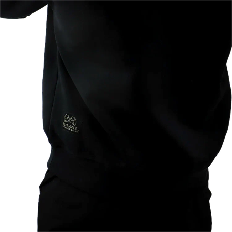 Rival Sweater Oversized Hoodie Zwart - Image 3