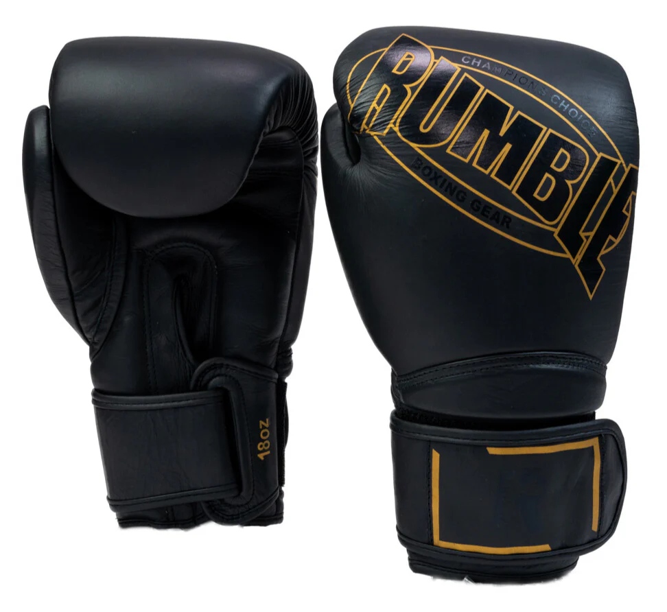 Rumble Bokshandschoenen Competition Zwart/Goud