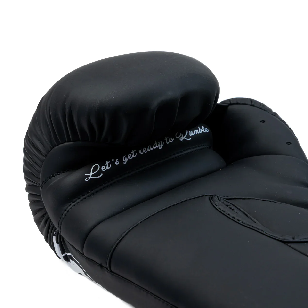 Rumble Bokshandschoenen PU Beginner Zwart/Wit - Image 4