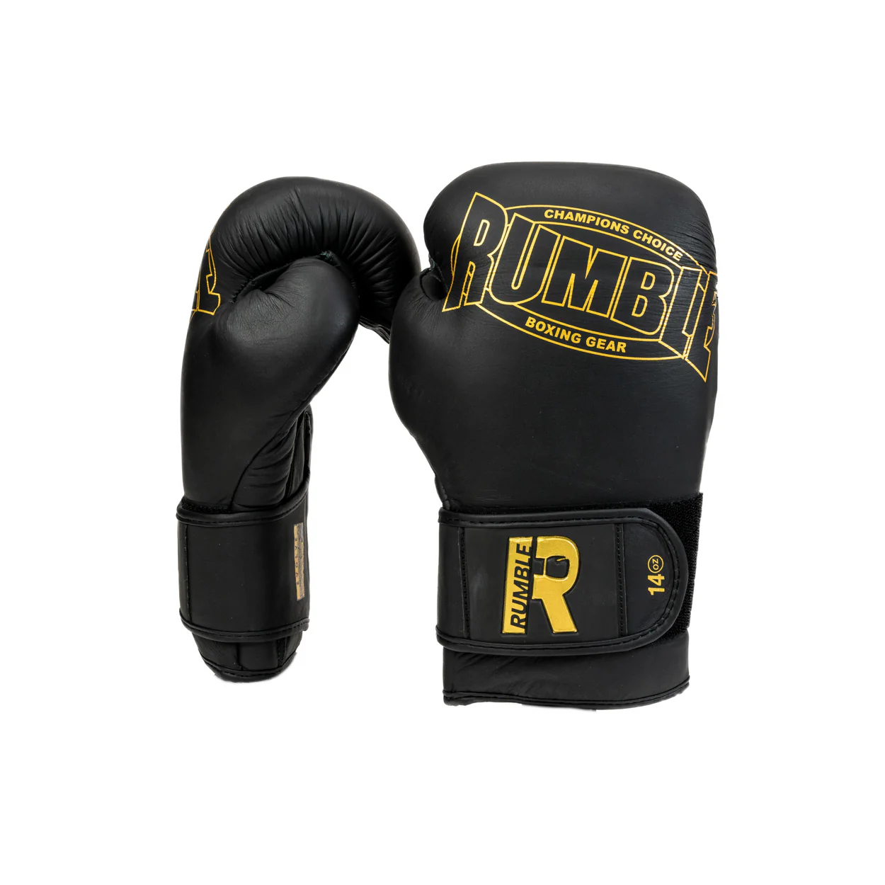 Rumble Evolve Set Leer Zwart/Goud - Image 3
