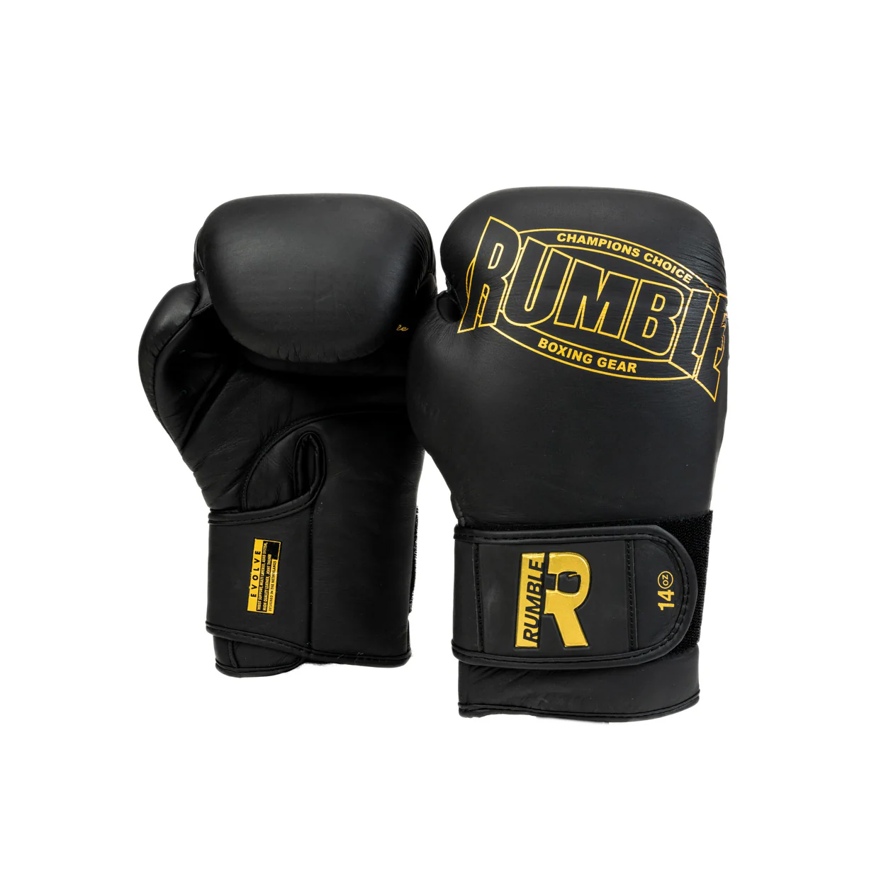 Rumble Evolve Set Leer Zwart/Goud - Image 5