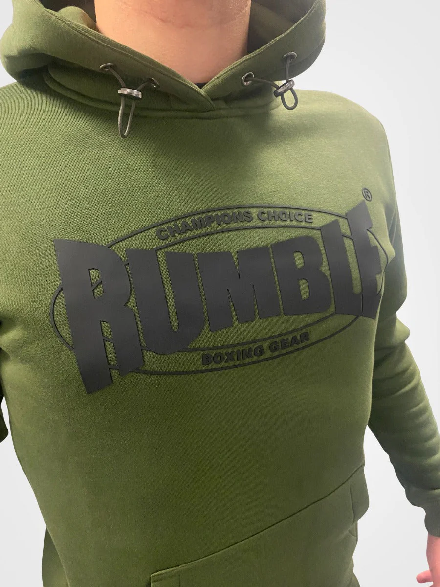 Rumble Hoodie en Pants Khaki/Zwart - Image 2