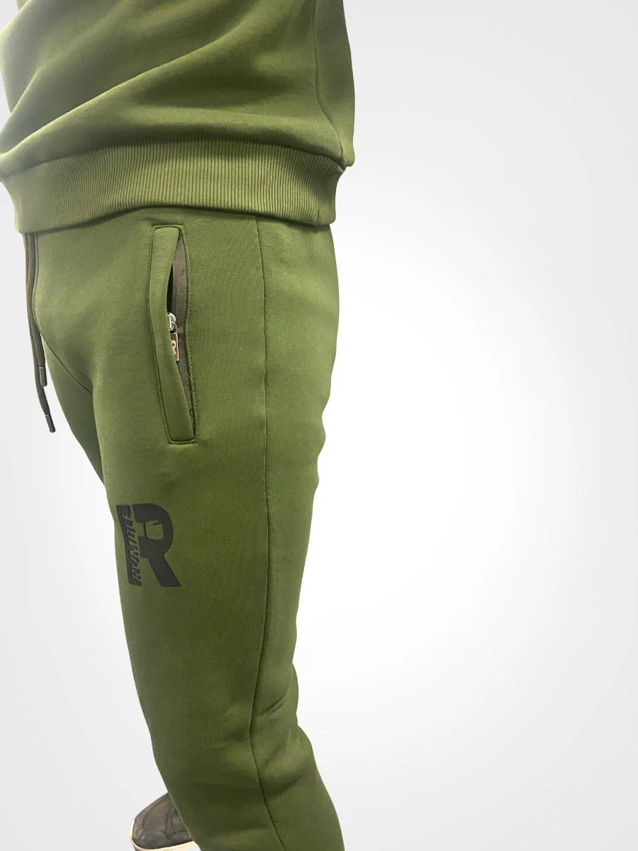 Rumble Hoodie en Pants Khaki/Zwart - Image 5