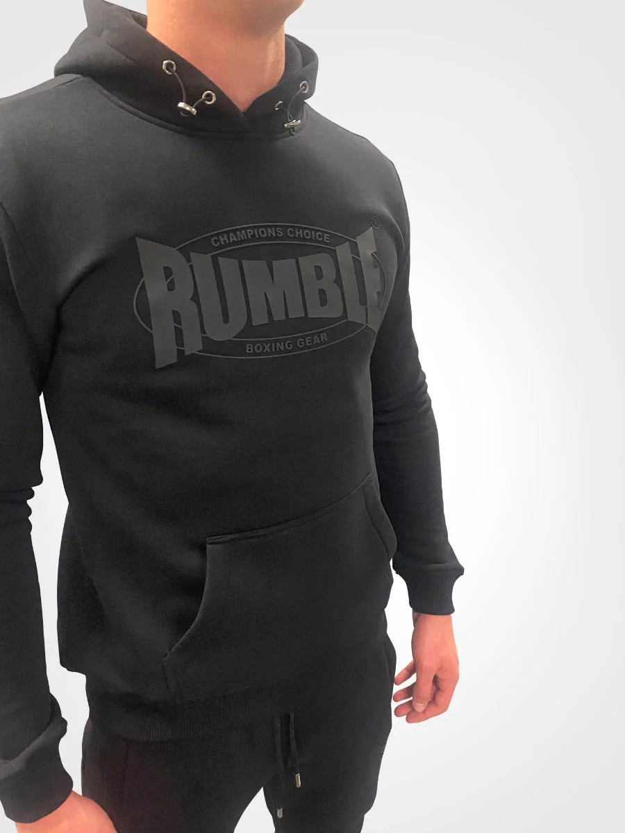 Rumble Hoodie en Pants Zwart/Zwart - Image 2