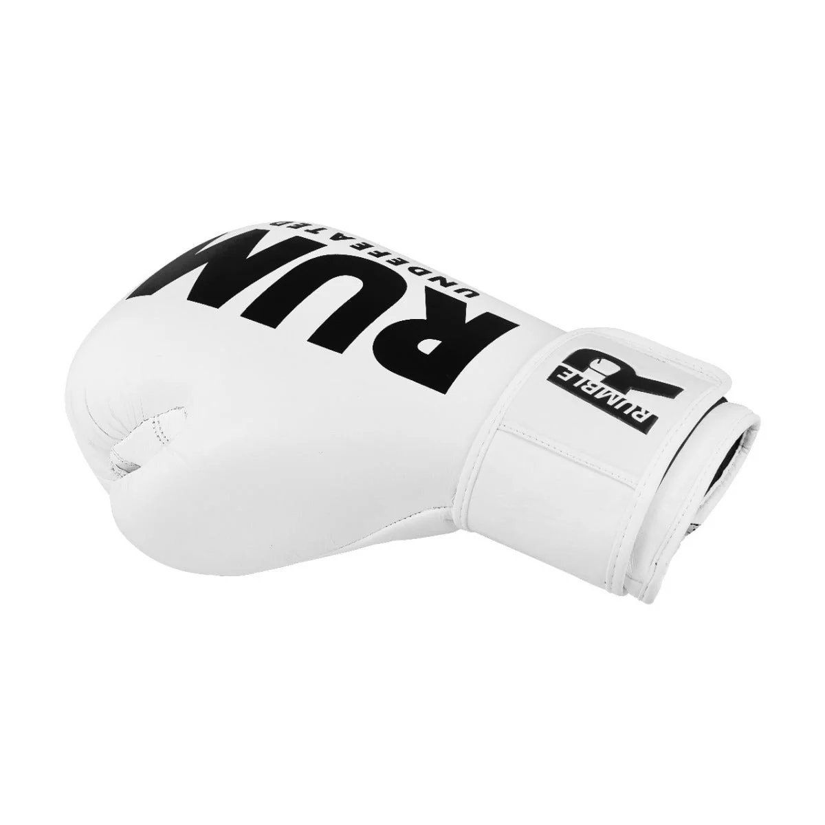 Rumble Kickboks set Bokshandschoen Undefeated & Rumble Scheenbeschermer Exclusive Wit - Image 9