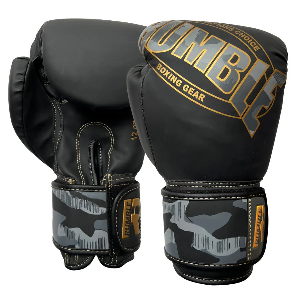 Rumble Kickboksset Kids Camo Black/Gold - Image 2