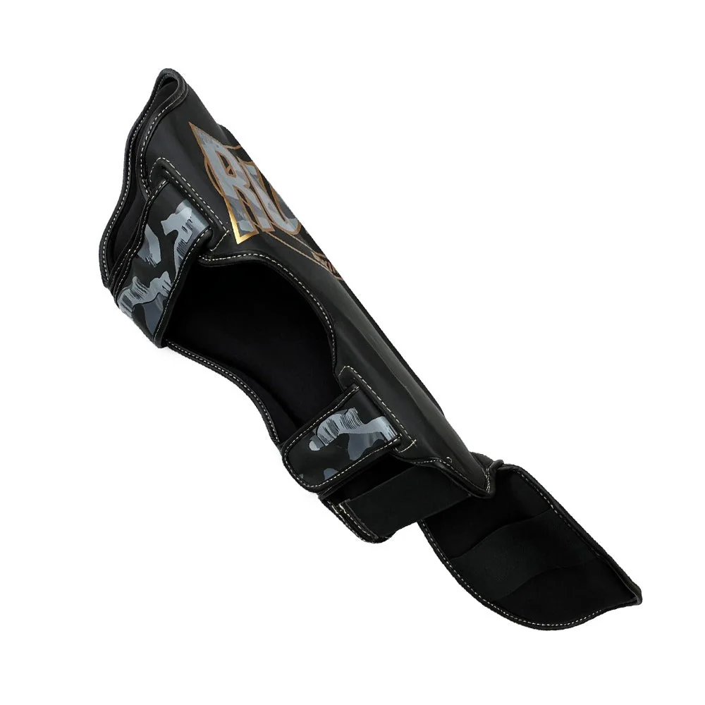 Rumble Kickboksset Kids Camo Black/Gold + Hoofdbeschermer + Sporttas - Image 17