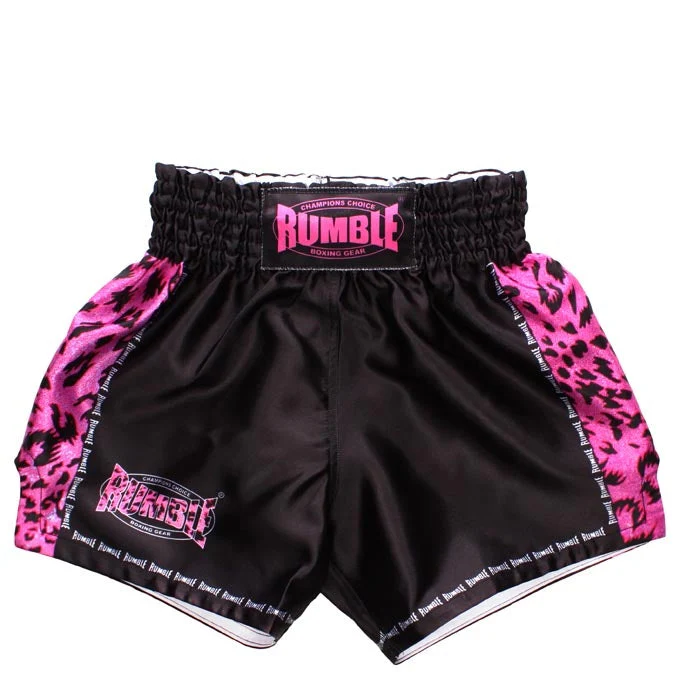 Rumble Kickboksset Kids Camo Black/Pink + Hoofdbeschermer + Sporttas + Kledingset - Image 20