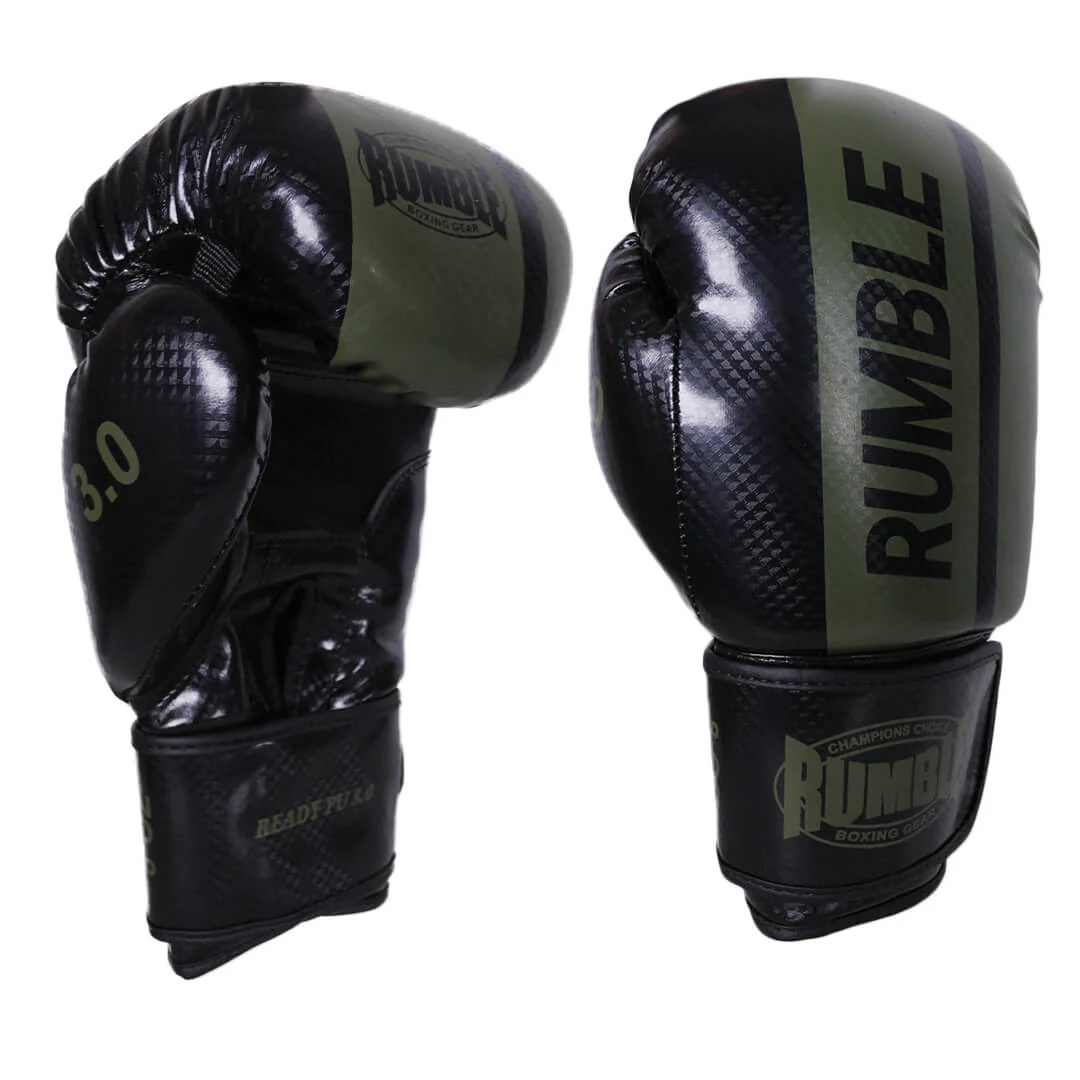 Rumble Kickboksset Junior 3.0 Zwart/Army - Image 3
