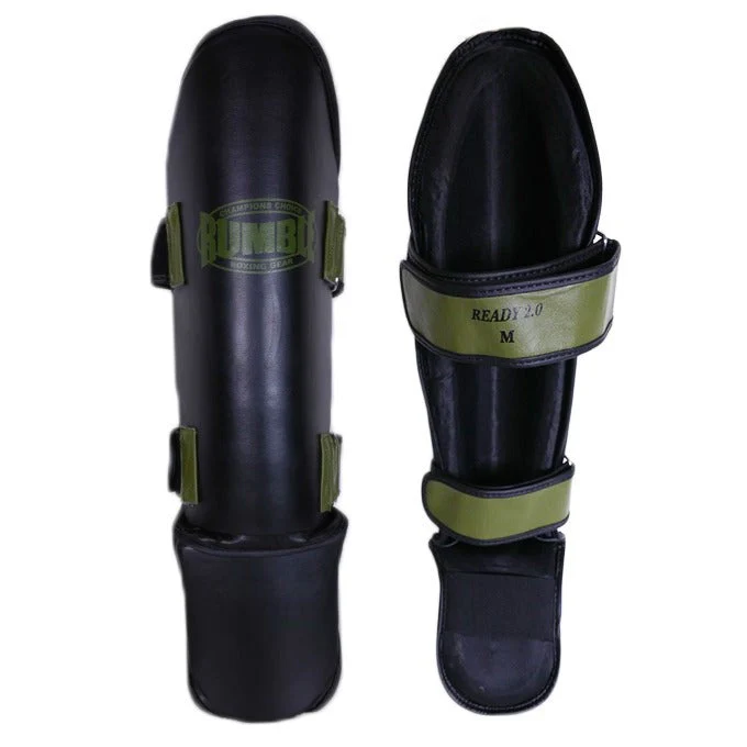 Rumble Kickboksset Ready PU Senior Zwart/Army Groen - Image 6