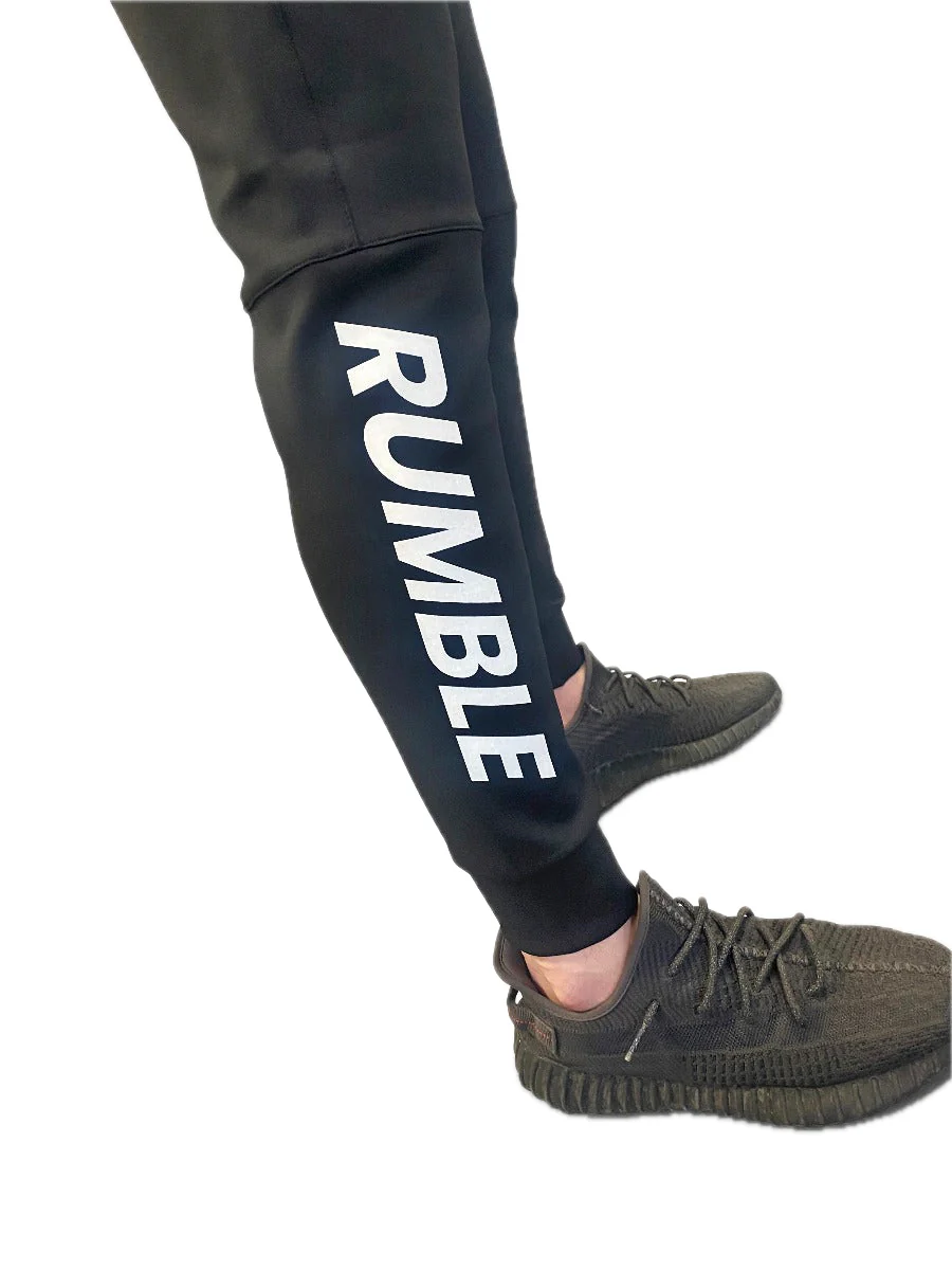 Rumble Poly Broek Zwart-Wit - Image 2