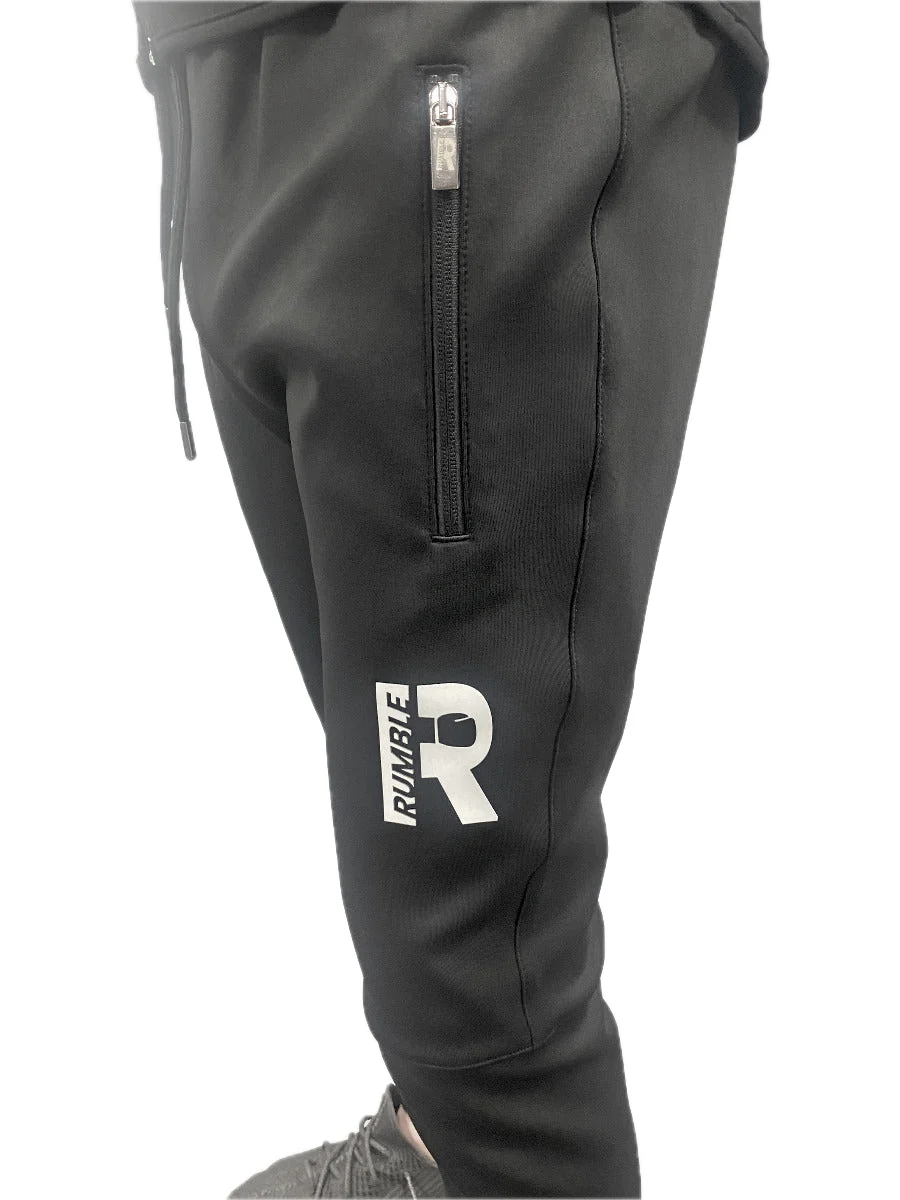 Rumble Poly Broek Zwart-Wit - Image 3