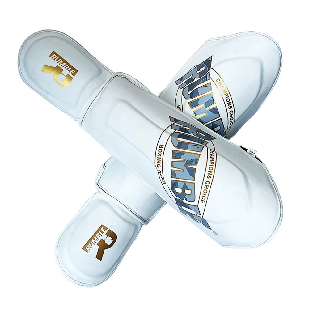 Rumble Scheenbeschermers Kids Camo Wit/Goud Junior - Image 2