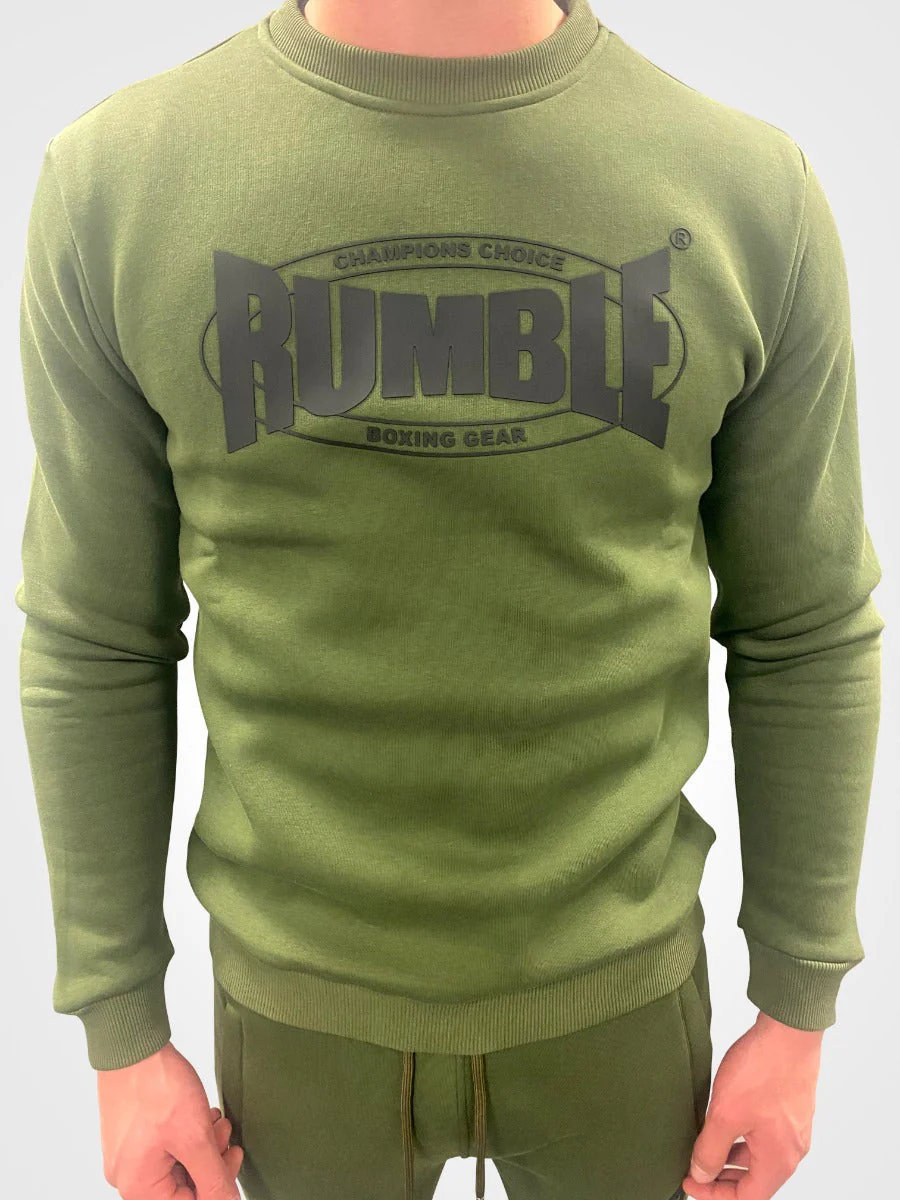 Rumble Sweater en Pants Khaki/Zwart - Image 2