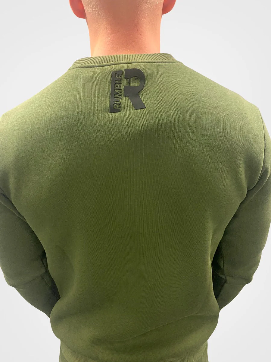 Rumble Sweater en Pants Khaki/Zwart - Image 3