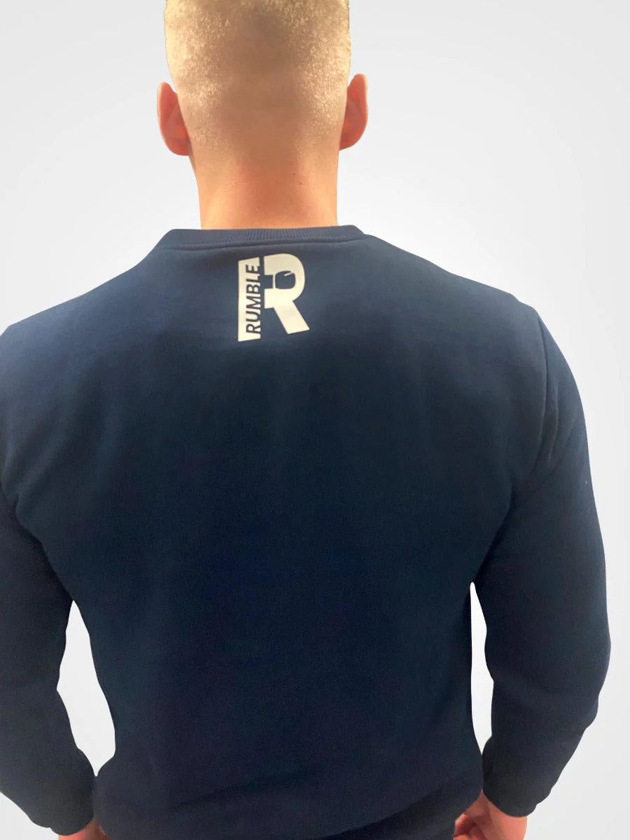 Rumble Sweater en Pants Navy/White - Image 3