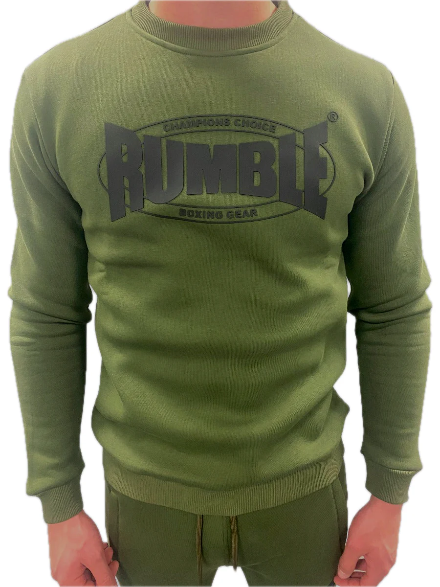 Rumble Sweater Khaki/Zwart - Image 3