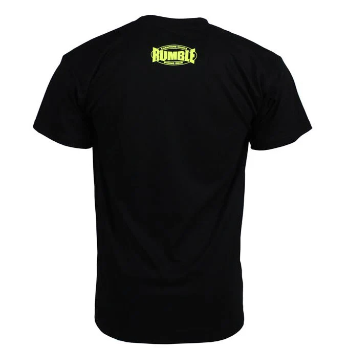 Rumble T-Shirt Model RT-18 Neon Geel - Image 2