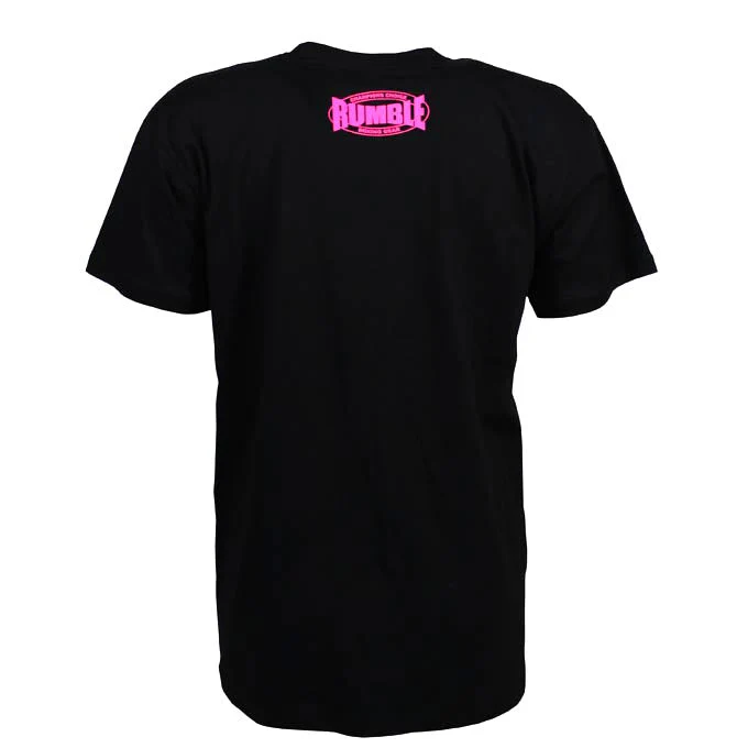 Rumble T-Shirt Model RT-20 Neon Roze - Image 2
