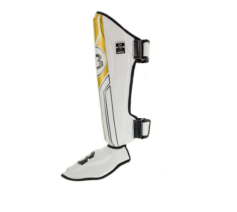 Booster Scheenbeschermers BSG V9 WHITE/GOLD - Image 3