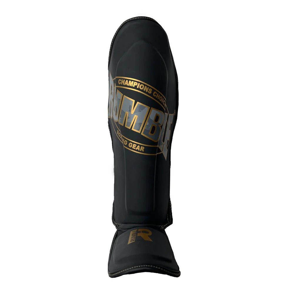Rumble Scheenbeschermers Kids Camo Black/Gold Junior - Image 2