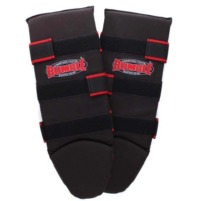 Rumble Scheenbeschermers Luxe 2.0 Zwart/Rood