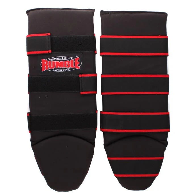 Rumble Scheenbeschermers Luxe 2.0 Zwart/Rood - Image 2